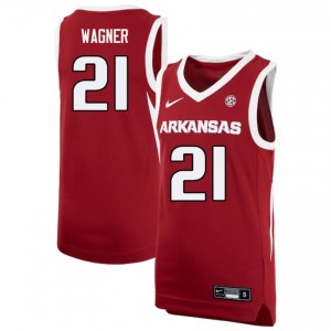 Men D.J. Wagner Cardinal Razorbacks #21 Game Jerseys 898681-391
