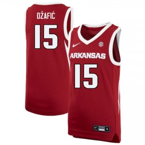 Men Elmir Dzafic Cardinal Razorbacks #15 2025 Jerseys 602690-134