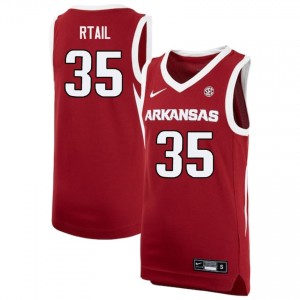 Men Karim Rtail Cardinal Hogs #35 University Jersey 298261-500