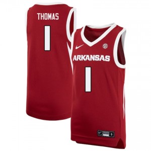 Men Meleek Thomas Cardinal Arkansas #1 NCAA Jerseys 381065-198