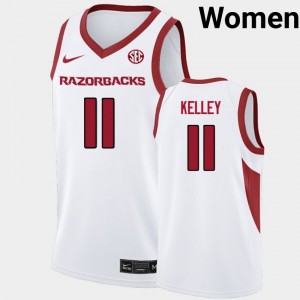 Women Karter Knox White Arkansas #11 High School Jerseys 653906-278