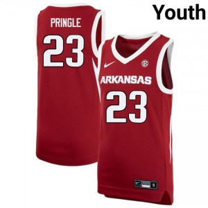 Youth Nick Pringle Cardinal Arkansas #23 2025 Jerseys 546500-436